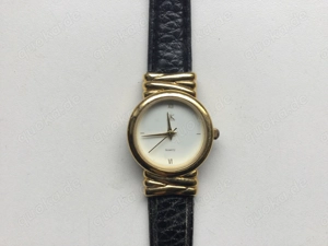 J & K Damen Armbanduhr Vergoldet 