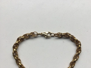 Armkette Vintage Schmuck Vergoldet Gold Double Bild 2
