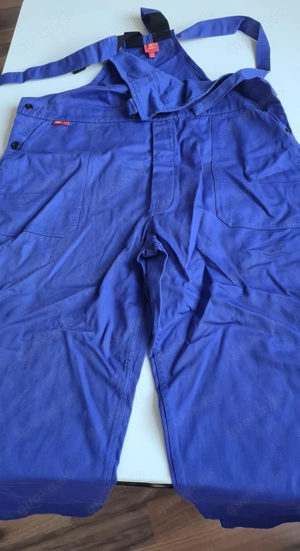 Neue ALPHATEX Arbeitslatzhose blau   Größe 58   ungetragen