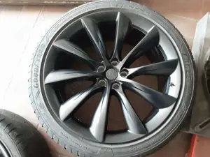 Tesla Model X P90DL All BlacK*Gratis Supercharger Lebenszeit*22" Bild 5