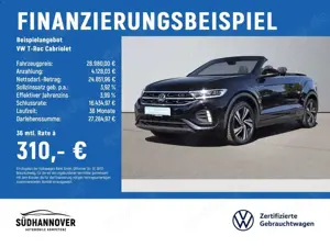 Volkswagen T-Roc Cabriolet R-Line 1.5 TSI DSG AHK+NAVI+LED Bild 2