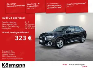 Audi Q3 S line 35TFSI LED NAV KAM ACC SHZ
