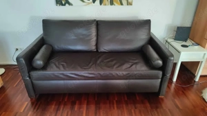 Musterring Leder Schlafsofa