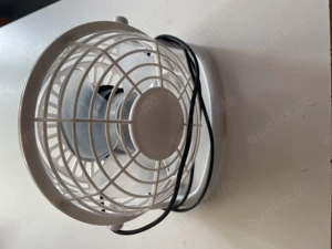 Ventilator Tischventilator USB Weiß
