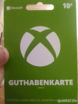 2 Xbox Guthaben karten je 10 