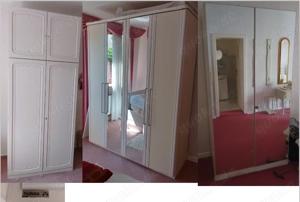 Kleiderschränke Hülsta Chippendale Kleiderschrank mit Spiegel Falttüren aus Haushaltsauflösung