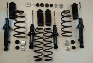 Fahrwerk Serienfahrwerk Standardfahrwerk Mazda MX-5 NB Stoßdämpfer Federn Domlager Staubschutz neu