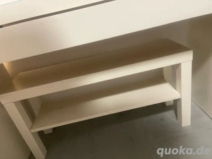 Schminktisch mit 2 Sitzbänken von IKEA - fast neu!
