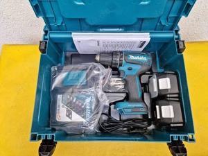 Makita DHP485RTJ Akku-Schlagbohrschrauber 18V; 2x 5,0 Ah Akku; Ladegerät; Makpac