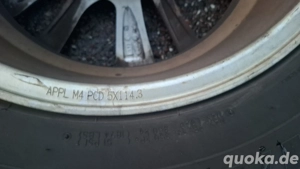 OXXO Alufelgen 17 Zoll mit Reifen Bild 2