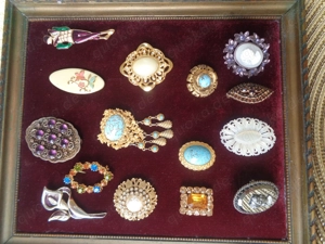 Brosche Vintage Sammlung 15 Stück