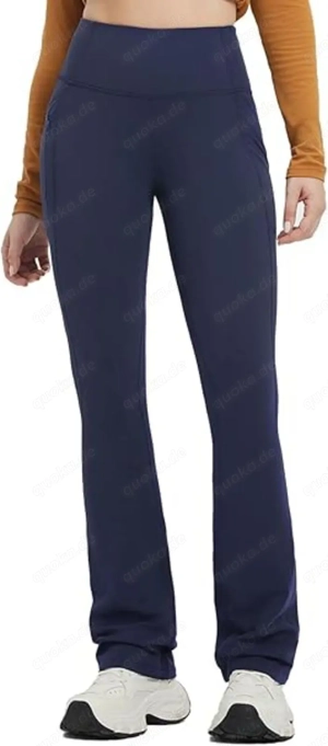 Damen Thermo Flared Leggings Jogginghose M Neu
