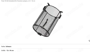 Trixie Schutzkörbe für Lampen 12x16 cm 2 Stück 