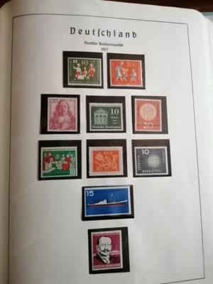 Briefmarkensammlung (BRD - Berlin - DDR)