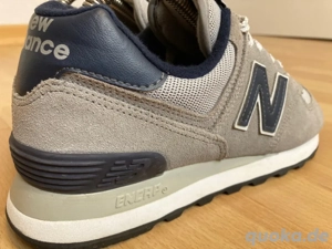 New Balance 574 Gr. 38 | Herrenschuhe Sneakers Wildleder 515 373 530 grau blau Bild 5