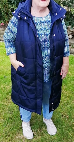 Daunenlangweste - Daunenmantel