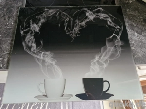 Herdabdeckung aus Glas 