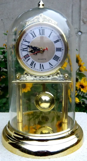 Standuhr Tischuhr Kaminuhr Quartz tolle Optik