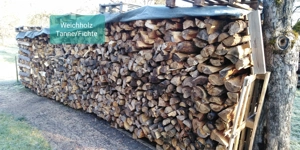 Brennholz Weichholz Tanne Fichte 