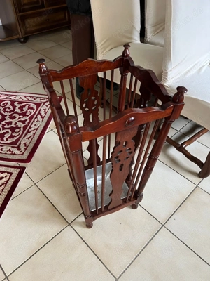 Schirmständer rustikal mahagoni