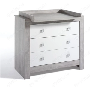 Schardt Nordic Driftwood Kinderzimmer: Schrank + Wickelkommode + Bett TOP Bild 8