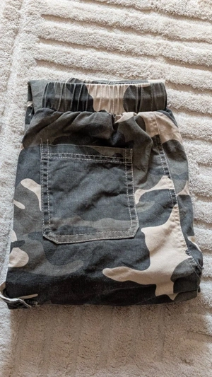 Cargo Hose Jungen Camouflage Freizeithose Jogginghose 160 Bild 3