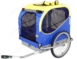 Blue Bird Basis-Aluminium Anhänger mit Aluwanne, inkl. Hundetransport-Aufbau 