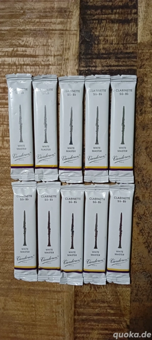 Vandoren Klarinettenblätter 2.0, 10 Stück 