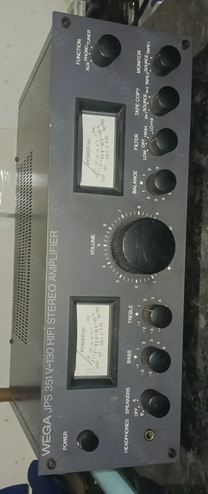 WEGA JPS 351 V-130 HIFI STEREO Amplifier Verstärker.  Bild 5