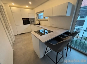 Moderne IKEA Küche weiß matt mit SIEMENS Geräten - 1,5 Jahre alt -