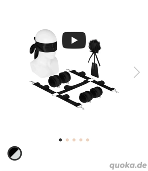 Eis.de Bett fessel set 7 teilig BDSM