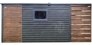 Gartenhaus - Gartenschuppen 4x3m Fertiggartenhaus Gerätehaus Geräteschuppen GP622