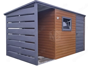 Gartenhaus Gartenschuppen 2,5x2m Fahrradunterstand Holzschuppen Transport + Aufbau gratis ID996