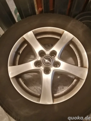 Leichtmetall Felgen mit Winterbereifung