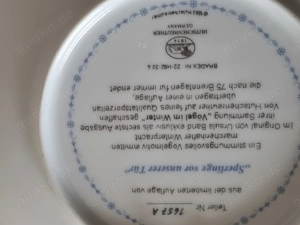 Porzellan Wandteller 