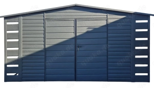 Gartenhaus - Gartenschuppen 3x3m Gartenhaus modern  Anthrazit - Individuelle Projekte  GP588