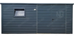 Gartenhaus - Gartenschuppen 4,5x2,5m Schuppen für Garten Fahrradschuppen Werkzeugschuppen ID995