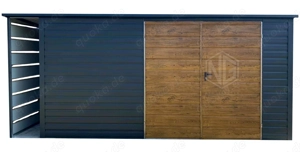 Gartenhaus - Gartenschuppen 4x3m Gartenhaus modern Fertiggartenhaus Hohe Qualität GP569