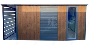 Gartenhaus - Gartenschuppen 3,5x2m Geräteschuppen Schuppen für Garten  GP553