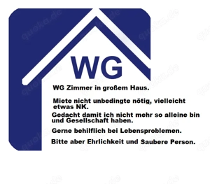WG Zimmer im große Haus
