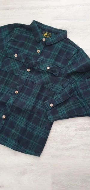Hemd Flanellhemd Holzfällerhemd Thermohemd 12-13 Jahre Größe 146 NEU