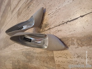 Glitzer Pumps Gr. 37