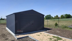   Blechgarage Retrogaragen Premium Metallgaragen 