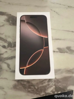 Ich verkaufe iPhone 16pro max 