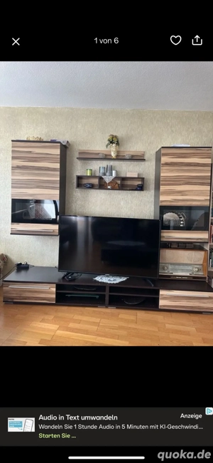 Wohnwand   TV-Möbel abzugeben  Bild 3