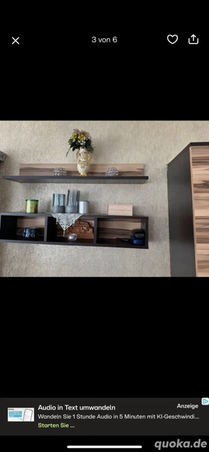 Wohnwand   TV-Möbel abzugeben 
