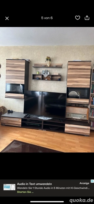 Wohnwand   TV-Möbel abzugeben  Bild 4