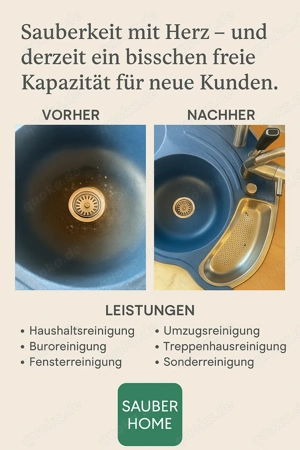 Sauberkeit mit Herz   Sauber Home