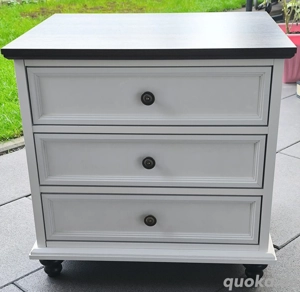 24" Breites Landhaus-Nachttisch