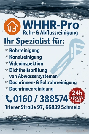 Dachrinnenreinigung vom Boden aus